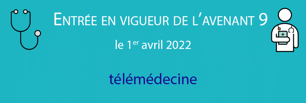 avenant 9 télémédecine