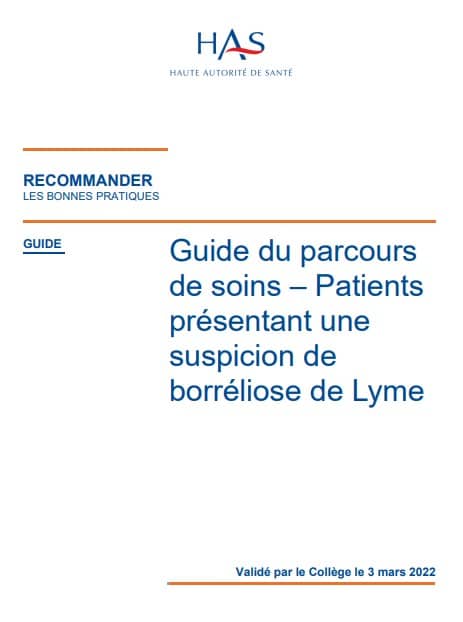 guide HAS Lyme tiques