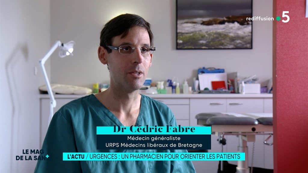 Dr Cédric Fabre, le Mag de la Santé France 5, 30 mai 2022