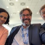Olivia Briantais, Dr Thierry Labarthe et Dr Hubert Le Hétet au Congrès SOS Médecins à Saint-Malo 8 juin 2022