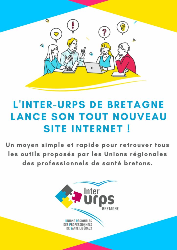 Les URPS de Bretagne sont heureuses de vous présenter leur tout nouveau site internet commun. 