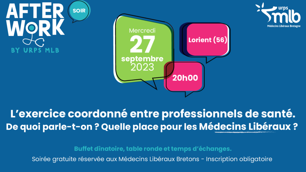 Invitation afterwork 27/09/23 Lorient