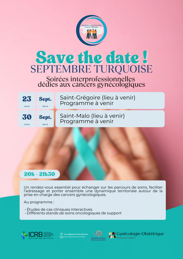 Save the date septembre turquoise 2025 - A4